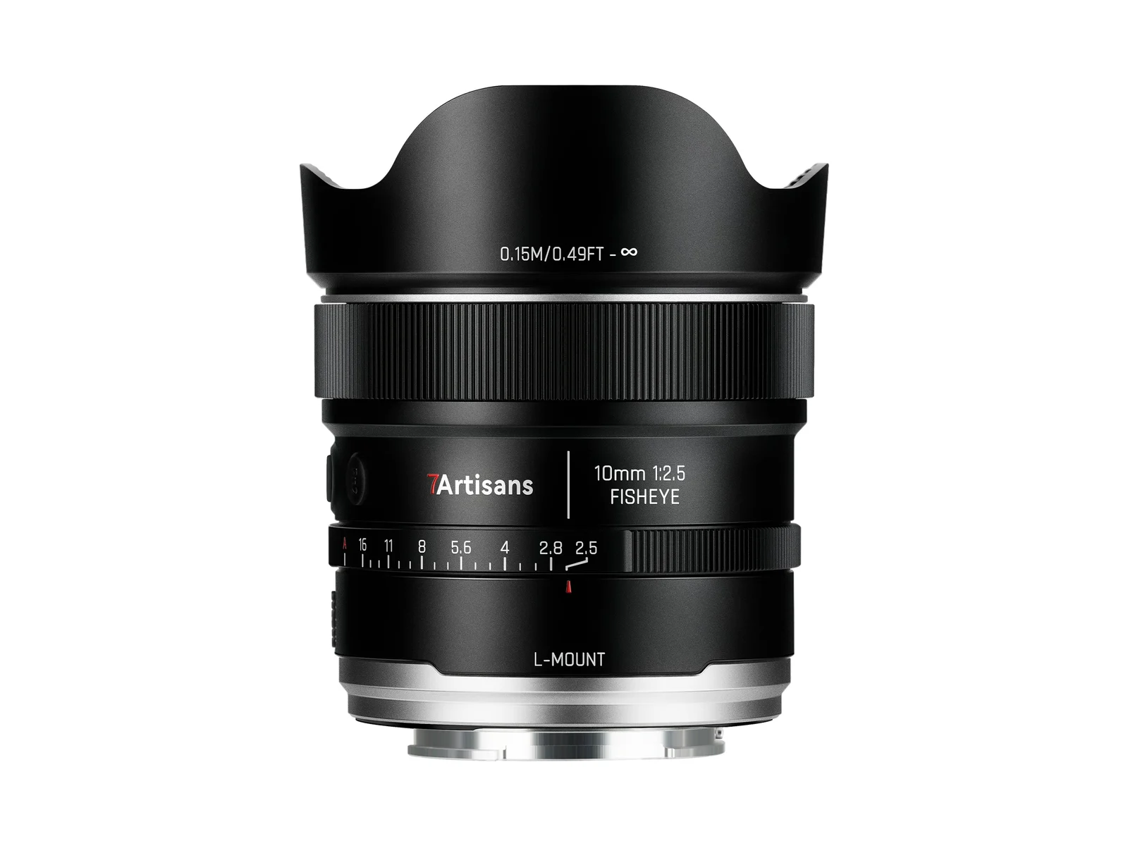 7Artisans AF 10mm F2.5 MAX Fisheye (L-Mount)